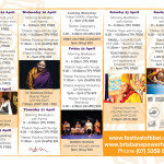 Festival of Tibet 2016 Schedule